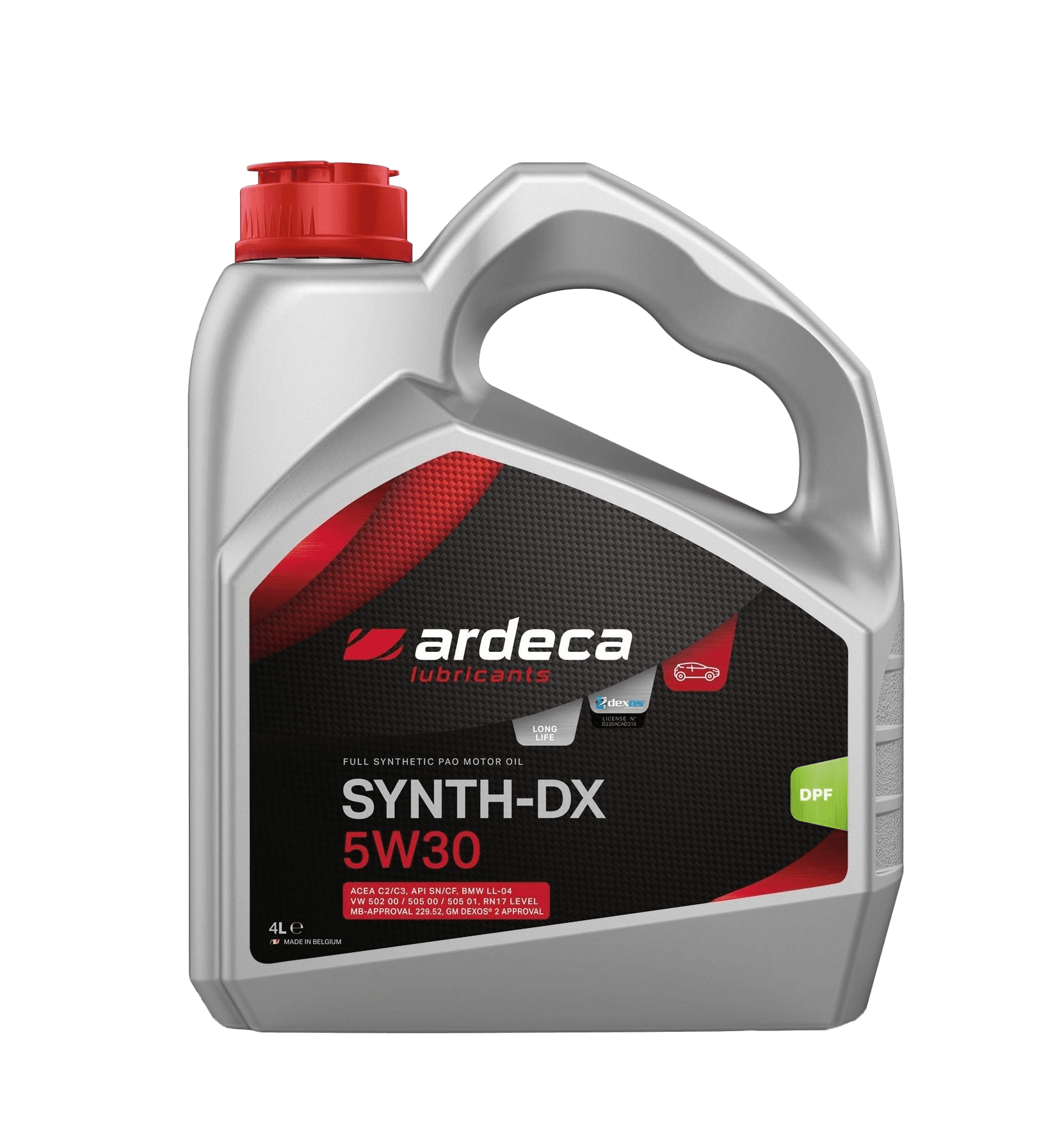 Моторное масло Ardeca SYNTH-DX 5W30, 4л